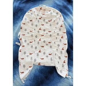 TotAha Baby COVER For Superior Dock Lounger Woodland Animals Fox Bunny 0-8 Month